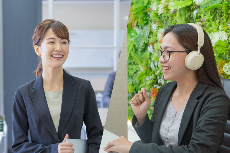 日本人カウンセラーとプロ講師に相談ができて安心！